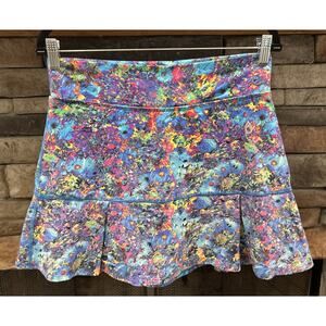 Women’s DONA JO Floral Tennis Golf Pickleball Skort Size 2 *A5